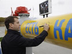 Медведев пустил газ на Камчатку Медведев пустил газ на Камчатку